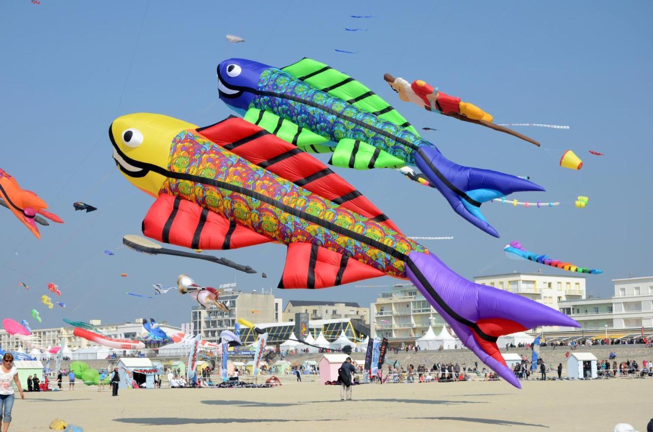 Berck Cozy D'Opale Charmant T1 Bord De Mer Cour Privee Et Clot Wifi 3 Pers Animaux Acceptes Gratuit 아파트 외부 사진