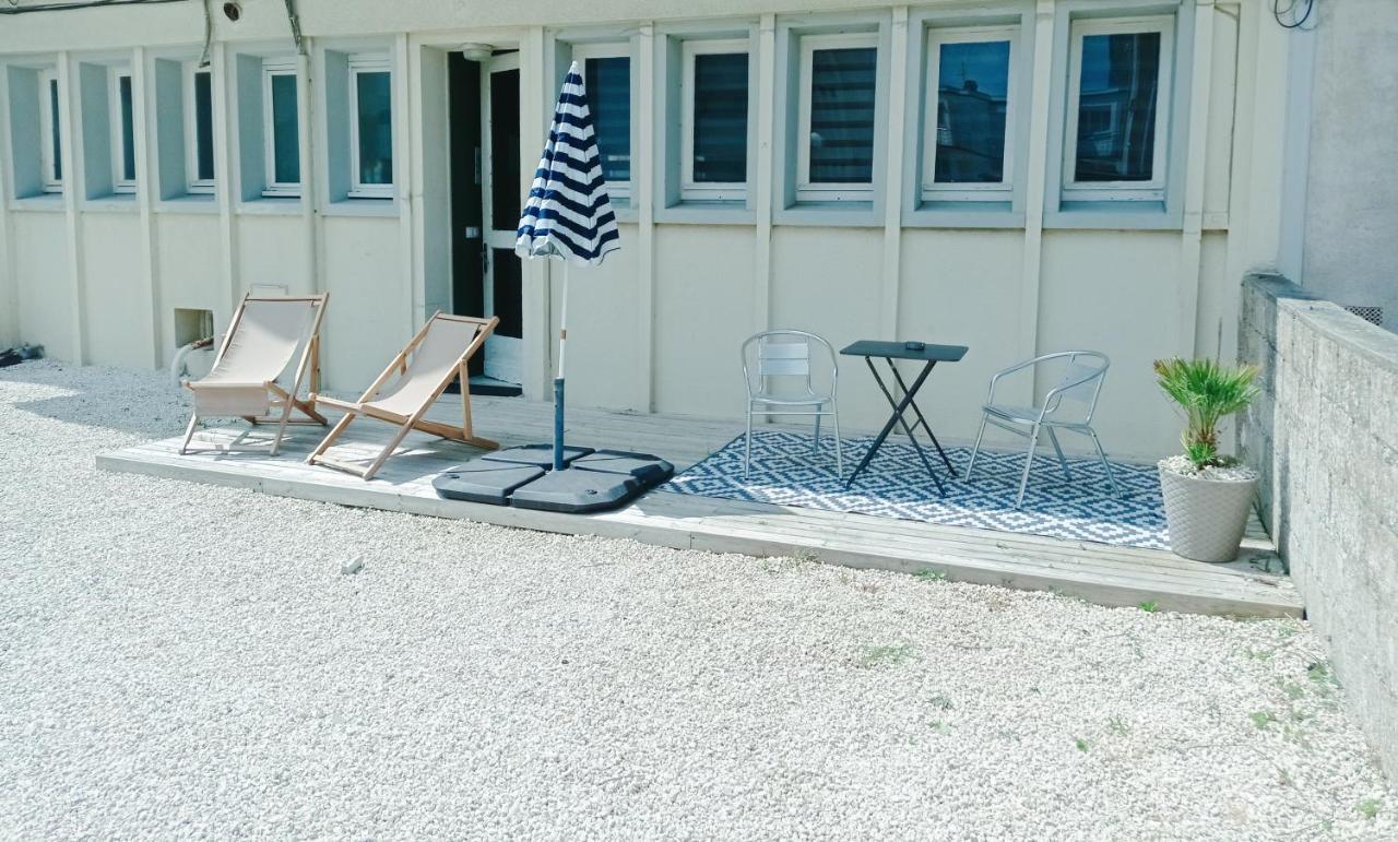 Berck Cozy D'Opale Charmant T1 Bord De Mer Cour Privee Et Clot Wifi 3 Pers Animaux Acceptes Gratuit 아파트 외부 사진